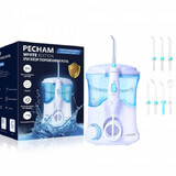  PECHAM Ирригатор для полости рта Professional White Edition + 7 насадок в комплекте