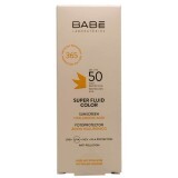 Флюид супер BB для лица BABE LABORATORIOS солнцезащитный тонирующий для всех типов кожи с SPF 50 50 мл
