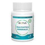 Мультивитамины и минералы, Multivits & Minerals, Biotus, 60 таблеток