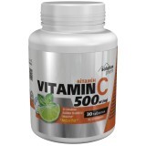 Таблетки жевательные витамин С 500мг со вкусом лайма и мяты Мохито флакон 30 шт Solution Pharm
