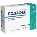 Подафеб 120 мг таблетки, покрытые пленочной оболочкой, №30 