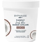 Маска для пофарбованого волосся BYPHASSE (Біфаз) Family Fresh Delice з кокосом 250 мл