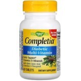 Мультивітаміни для діабетиків, Completia, Diabetic Multi-Vitamin, Nature's Way, 60 таблеток