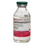 Ципрофлоксацин р-н д/ін. та інф. 200 мг фл. 100 мл