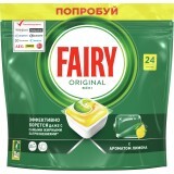 Таблетки для посудомийних машин Fairy Все-в-1 Original Лимон 24 шт.