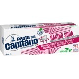 Зубна паста Pasta del Capitano Baking Soda Відбілювальна, 75 мл