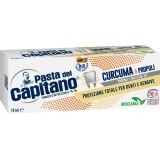 Зубная паста Pasta del Capitano Curcuma e Propoli Куркума и прополис 75 мл