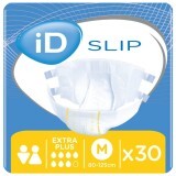 Підгузки для дорослих ID Slip Extra Plus Medium талія 80-125 см, 30 шт.