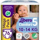 Підгузки Libero Comfort розмір 5 (10-14 кг), 76 шт.