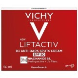 Антивіковий крем Vichy Liftactiv В3 для корекції пігментних плям та зморшок SPF50, 50 мл