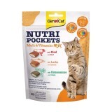 Ласощі для котів GimCat Nutri Pockets Мультивітамін мікс 150 г