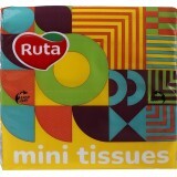 Носові хустки Ruta Mini Tissues, 2-х шарові, 20х10,5 см, 150 шт.