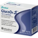 Тест-смужки GlucoDr. S AGM-513S для глюкометра, 50 шт