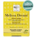 Комплекс New Nordic  Melissa Dream  для покращення сну таблетки, №20