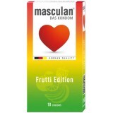 Презервативи Masculan Frutti Edition кольорові з ароматами №10