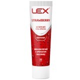 Гель-смазка Lex Strawberry Увлажняющий с ароматом клубники, 30 мл