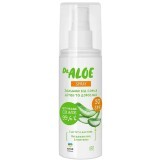 Солнцезащитный спрей Dr. ALOE с натуральным соком Алоэ 99,6%, SPF50, 120 мл