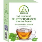 Чай трав'яний Бескид Рецепт стрункості з листям берези, 100 г