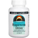 Захист від гомоцистеїну, Homocysteine Defense, Source Naturals, 60 таблеток