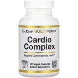 Кардио-комплекс, Cardio Complex, California Gold Nutrition, 180 вегетарианских капсул