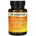 Витамин D3 липосомальный, 1000 МЕ, Liposomal Vitamin D3, Dr. Mercola, 30 капсул
