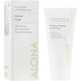 Маска для жирної шкіри з рослинними екстрактами Alcina Herbal Mask 50ml