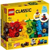 Конструктор LEGO Classic Кубики и колеса