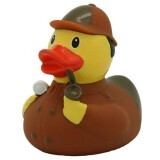 Іграшка для ванної Funny Ducks Детектив качка