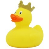 Іграшка для ванної Funny Ducks Качка у короні жовта