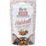 Лакомство для кошек Brit Care Hairball с уткой, 50 г