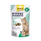 Ласощі для котів GimCat Nutri Pockets Котяча м'ята + Мультивітамін 60 г