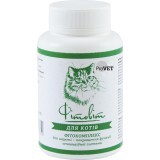 Вітаміни для котів ProVET "Фітовіт" для шерсті + покращення функції сечовивідної системи 100 табл.
