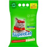 Наполнитель для туалета Super Cat Древесный впитывающий с ароматизатором 3 кг (5 л)