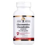 Глюкозамин, хондроитин + МСМ, 1500 мг, 120 табл., Apnas Natural