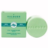 Шампунь-кондиціонер Valquer 2 In 1 Shampoo Bar Repair, твердий,  відновлюючий, 70 г