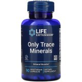 Минералы, Only Trace Minerals, Life Extension, 90 вегетарианских капсул