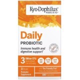 Пробиотик ежедневный, Kyo-Dophilus, Daily Probiotic, Kyolic, 180 капсул