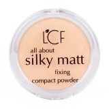 Компактна фіксувальна пудра LCF All About Silky Matt тон 1, 8 г