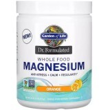 Магний Цельнопищевой, вкус апельсина, Whole Food Magnesium Powder, Garden of Life, 419,5 г
