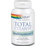 Полная очистка организма, Total Cleanse Multisystem, Solaray, 120 капсул
