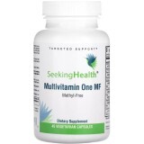 Мультивітаміни без метилу, Multivitamin One MF, Seeking Health, 45 вегетаріанських капсул