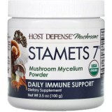 Ежедневная поддержка иммунитета, комплекс из 7 грибов, Stamets 7, Mushroom Mycelium Powder, Fungi Perfecti, 100 гр