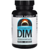 Дииндолилметан, 200 мг, DIM, Source Naturals, 60 таблеток
