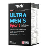 Витамины и минералы VPLab Ultra Mens Sport Multivitamin, 90 капcул
