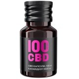 CBD-капсулы 100 мг, 3000 мг CBD, мягкие желатиновые №30, в стеклянной банке