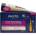 Набір Phyto Phytocyane Reactional Treatment проти випадіння волос у жінок, ампули 12 шт. х 5 мл + шампунь, 100 мл