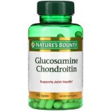 Глюкозамин и Хондроитин, Glucosamine Chondroitin, Nature's Bounty, 110 капсул