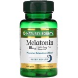 Мелатонин 10 мг, Melatonin, Nature's Bounty, 60 капсул