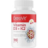 Витамины OstroVit Vitamin D3+K2 табл. №90
