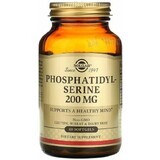 Дієтична добавка Solgar Фосфатидилсерин, 200 мг, 60 гелевих капсул